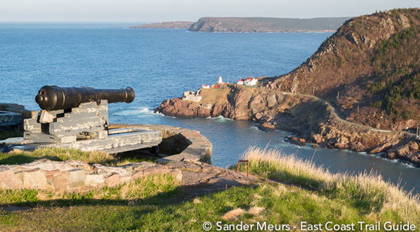 Photo Signal Hill Cannons and Fort Amherst, St. John